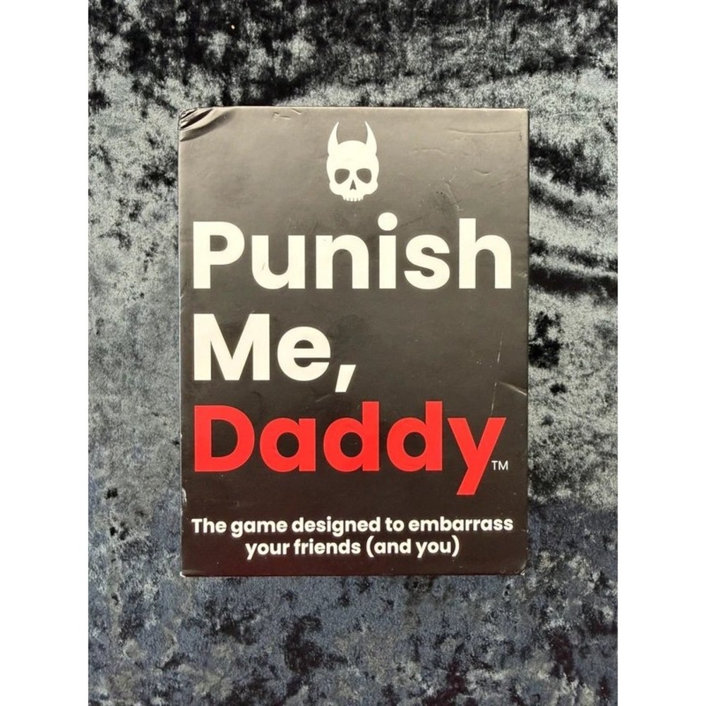 Punish Me Daddy Adult Party Card Game 18+ 300 Cards 2+ Players Open Box